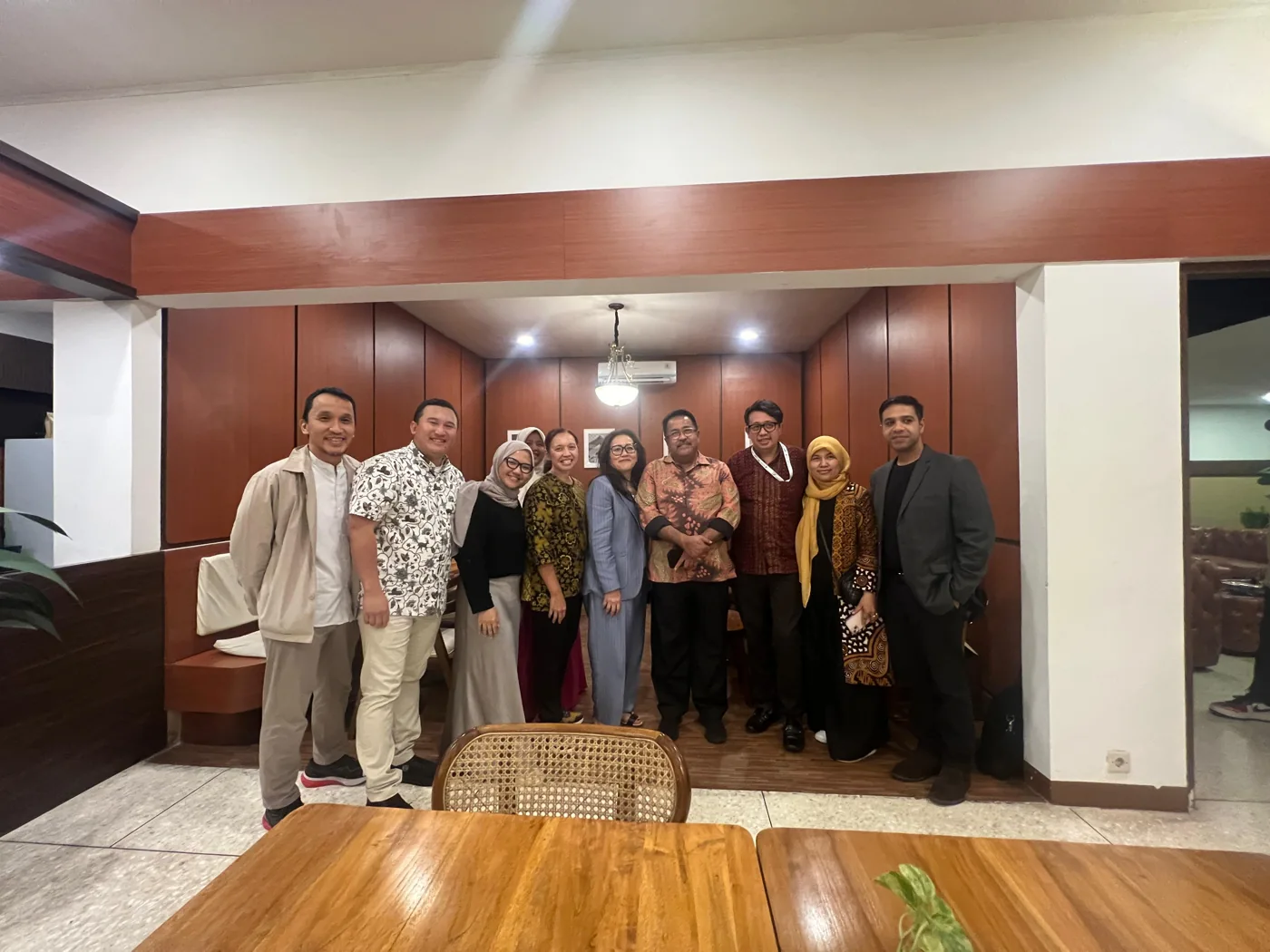 PT MIR with the deputy governor of Jakarta, Mr. Rano Karno